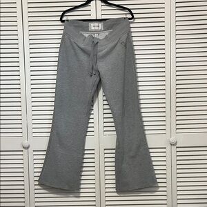 Y2K Abercrombie & Fitch Gray Flared Sweatpants